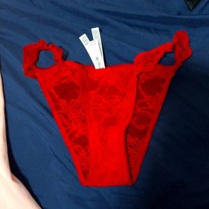 Victoria Secret panties size small red